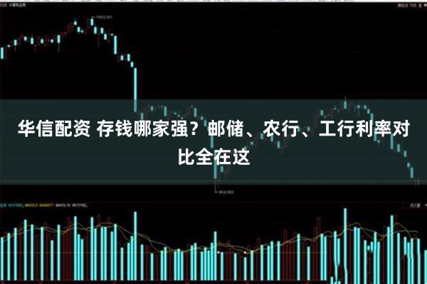 华信配资 存钱哪家强?邮储、农行、工行利率对比全在这