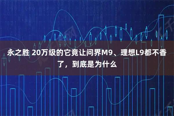 永之胜 20万级的它竟让问界M9、理想L9都不香了，到底是为什么